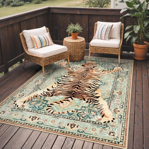GENIMO Indoor Outdoor Rug, Washable - Image 3