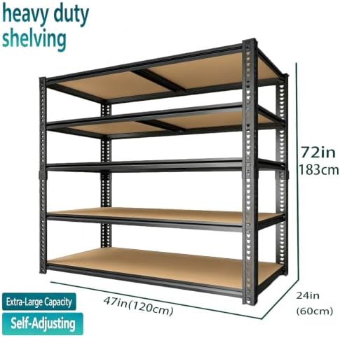 5-Tier Garage Storage Shelving - Image 2