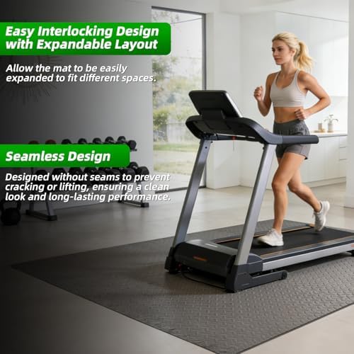 Art3d 6-Pack 24"x24" EVA Interlocking Exercise Mats, 24 Sq.Ft - Image 5