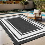 RURALITY Plastic Straw Outdoor Mats 5 ft by 8 ft - Image 6