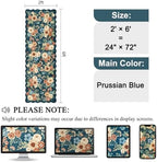 DUKINO 2x6 Runner Rug, Floral Washable Rug - Image 2
