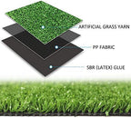 LITA Artificial Grass Turf Lawn 10 Feet x 75 Feet, 0.4" Pile Height Indoor - Image 4
