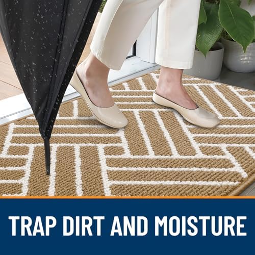 OLANLY Indoor Door Mat 48x32, Low-Profile Dirt Resistant Doormat - Image 2