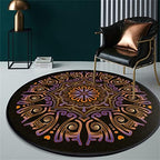 Chair Mat for Hardwood Floor Anti-Slip Floor Protector Round Gaming Computer - Image 3