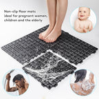 12PCS Interlocking Drainage Mat, Cushioning Floor Tiles Mats - Image 6