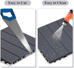 22 PCS Interlocking Deck Tiles - Image 6