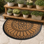 Mibao Half Round Door Mat, Semicircular Entrance - Image 7