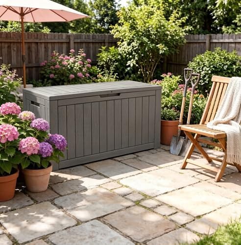 Outdoor Storage Box Waterproof, 150 Gallon Deck Box - Image 2