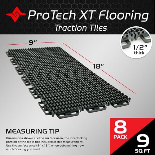 Caliber ProTech XT Garage Flooring, Trailer Flooring, Interlocking Traction - Image 2
