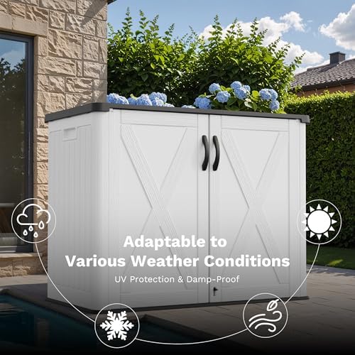 Greesum 26 Cuft Outdoor Storage Box - Image 5