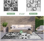 GENIMO Outdoor Rug, Waterproof Plastic Rugs - Image 2