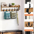 27.5" Wall Mount Coat Rack - Image 4