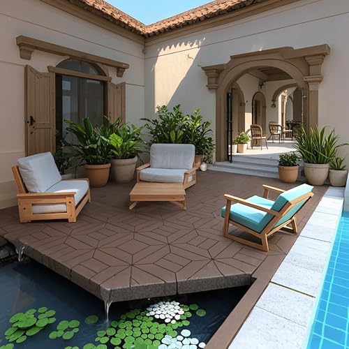 Plastic Interlocking Deck Tiles - Image 4