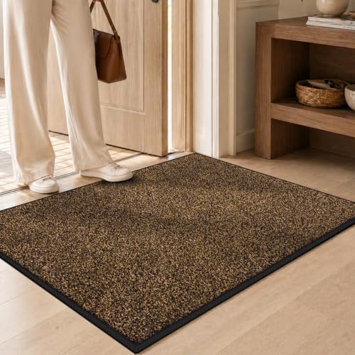 Mibao Super Absorbent Front Door Mat, Non-Slip Washable Indoor Doormats by Mibao