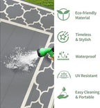 GENIMO Outdoor Rug, Waterproof Plastic Rugs - Image 6
