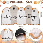 Tinideya Halloween Ghost Welcome Doormat Outdoor Coir Door Mat - Image 2