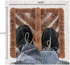 NINAMAR Natural Coir Boot Scraper Door Mat - Image 3