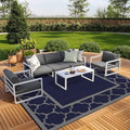 GENIMO Outdoor Rug, Waterproof Plastic Rugs by GENIMO
