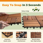 Jurax Interlocking Wood Deck Tiles - Image 4