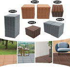 12-Pack Interlocking Deck Tiles, 12 x 12-inch Floor Tiles, Waterproof Plastic - Image 4