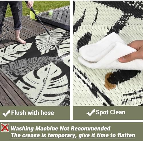 GlowSol Waterproof 5x8 Outdoor Rug - Image 5
