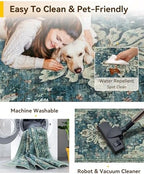 RELEANY Washable Area Rug - Image 3