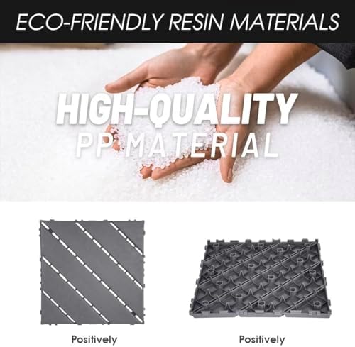 Patio Deck Tiles 12‘’x12'' Waterproof and Non-Slip Interlocking Deck Tiles - Image 2