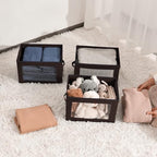 Homsorout Brown Fabric Storage Bins - Image 6