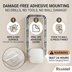 Wall Mounted Drying Rack with 7 Hidden Clips - Image 4