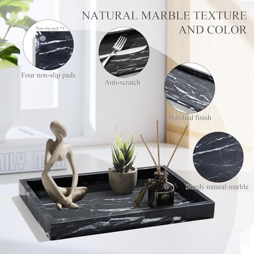 YMXYJM Real Natural Marble Tray - Image 5