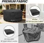 Porch Shield Waterproof 600D Round Patio Table Cover 96 inch - Image 5