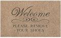 Inside Outside Mat Front Door Mat Please Remove Your Shoes Welcome Door Mat by Lzuso