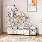 Neprock 16 Cubby Storage Organizer, Closet Clothes Storage Organizer, Cube - Image 7