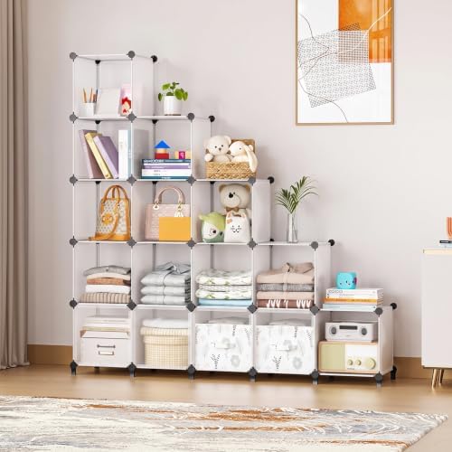 Neprock 16 Cubby Storage Organizer, Closet Clothes Storage Organizer, Cube - Image 7