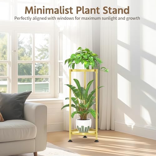 LASZOLA Metal Plant Stand Indoor Tall - Image 2