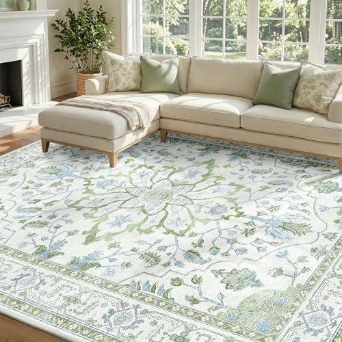 RELEANY Washable Area Rug by RELEANY