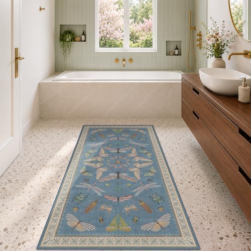 3x6 Washable Rug, Ultra Soft Runner Rug by HazoHaus