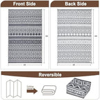 GlowSol 6x9 Outdoor Rug Waterproof Carpet - Image 3
