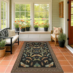 Insect Print Washable 4x6 Entryway Rug - Image 3