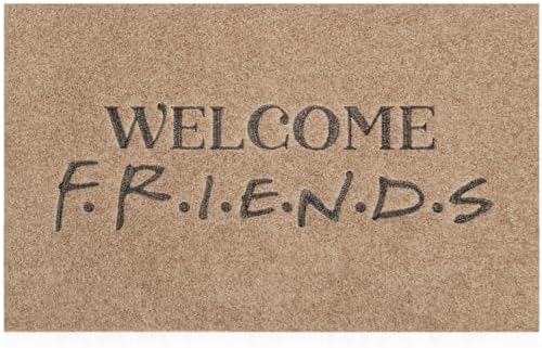Funny Friends Welcome Mats Front Doormats Inside Outside Entryway Mat by Lzuso