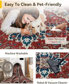 RELEANY Washable Area Rug, Small 2'6"x4' - Image 5
