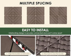 36 PCS Plastic Interlocking Deck Patio Tiles - Image 6