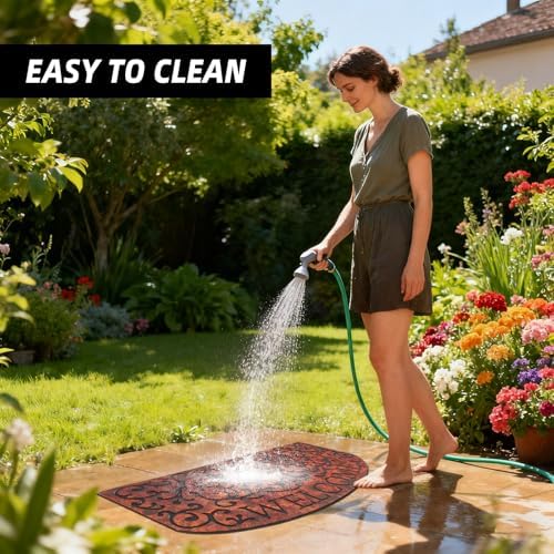 Large 47"x 22" Heavy Duty Welcome Mats Outdoor - Image 4