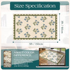 3x5 Floral Entry Rug - Image 2