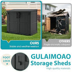 Outdoor Horizontal Storage Shed 36 Cu Ft - Image 4