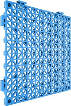 VEVOR Interlocking Tile 50PCS Blue, Drainage Tiles 12" x 12" Splicing, Soft PVC - Image 4