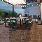 Topeakmart 27PCS Interlocking Deck Tiles 12x12 Patio Flooring - Image 2