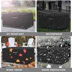 ANartcle Patio Coffee Table Cover, 600D Waterproof Heavy Duty Rectangular - Image 7