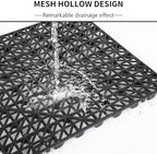FAHKNS 50 Pack Interlocking Drainage Tiles, PVC Floor - Image 3