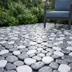 4 Pcs Interlocking Natural Deck Tiles 11.8" x 11.8" - Image 3